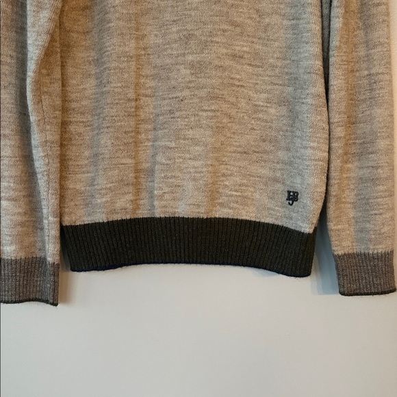 Harmont & Blaine sweater Wool blend material with crew-neckline Color beige - Picture 6 of 9
